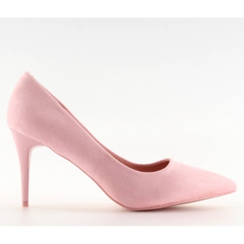 Talons hauts en daim Candy Shop rose rose