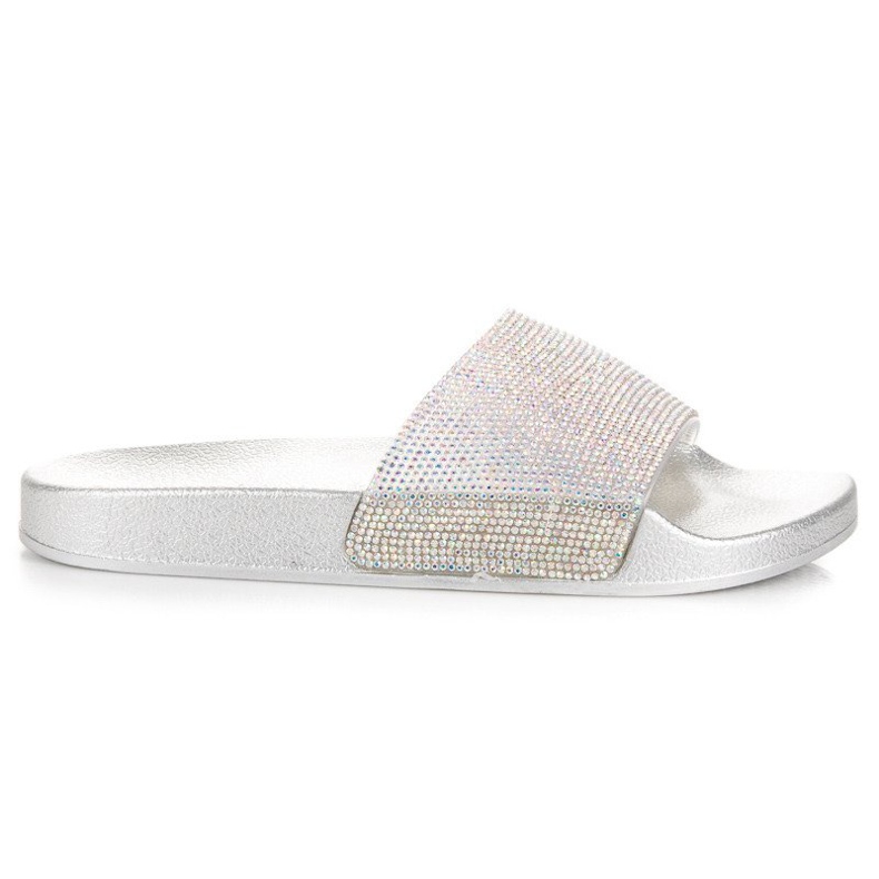 Bello Star Chaussons avec cristaux gris