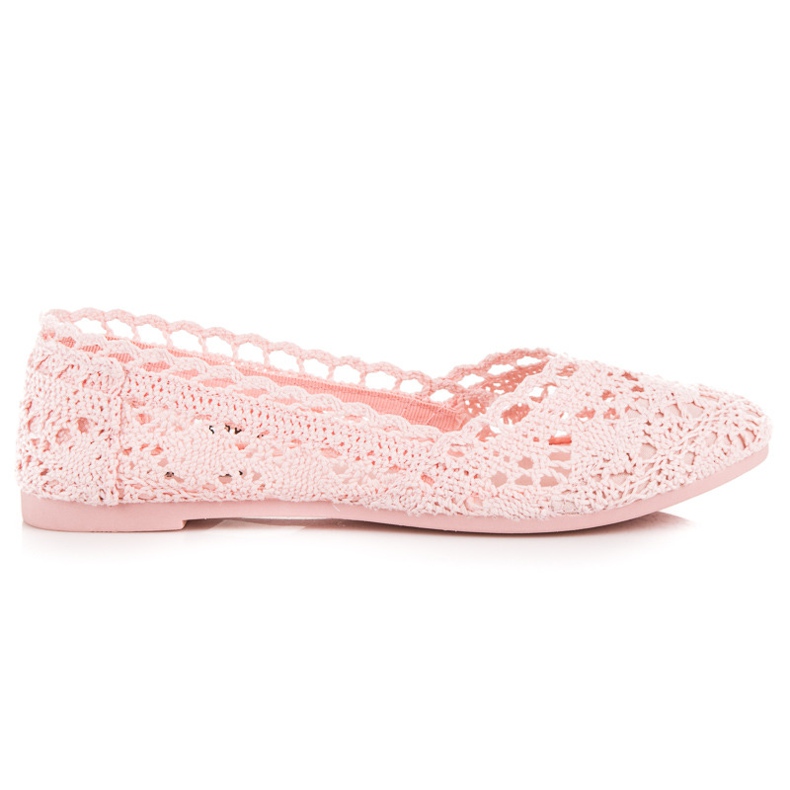 Seastar Ballerines en dentelle rose Seastar Ballerines en dentelle rose