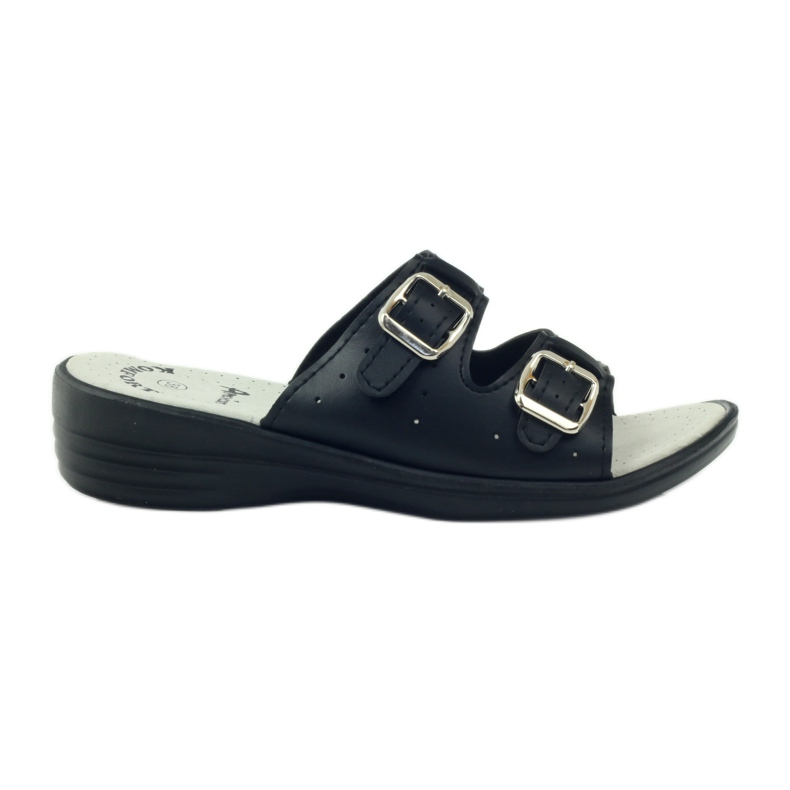 American Club Chaussons médicaux confortables américains 2/2018 le noir