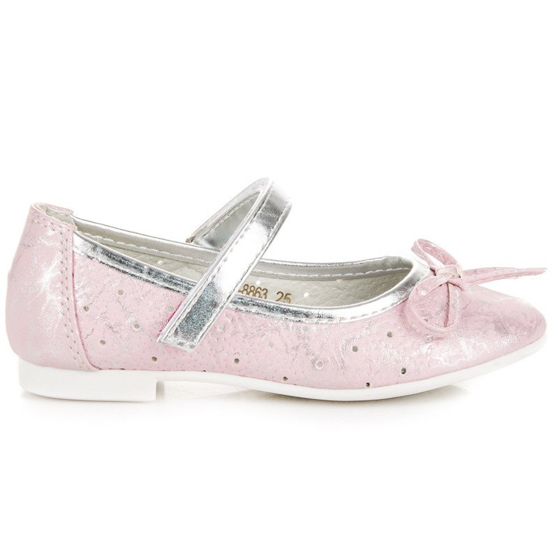 Ballerine confortable velcro vinceza rose Ballerine confortable velcro vinceza rose