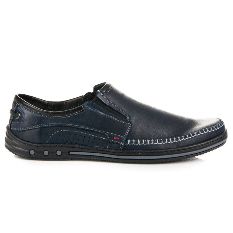 Lucca Enfilez des mocassins loucca bleu marin