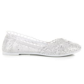 Seastar Ballerines bohèmes en dentelle gris Seastar Ballerines bohèmes en dentelle gris