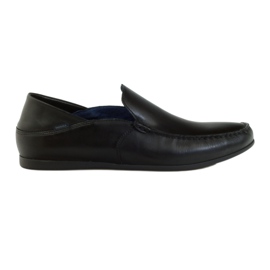 Mocassins homme noirs Badura 3151