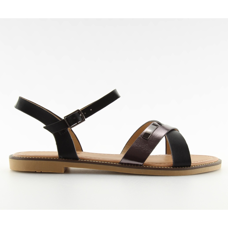 Sandales noires pour femmes WL-004 noir le noir