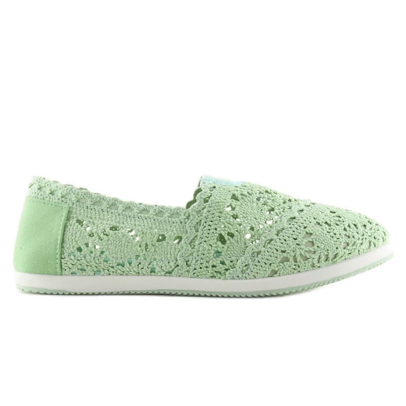 Toms aigue-marine dentelle AL2659 menthe vert