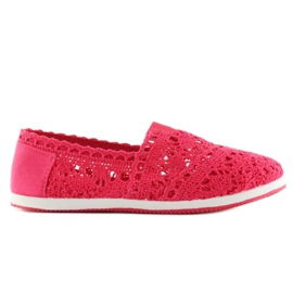 Dentelle tomsy framboise AL2659 Rouge rose Dentelle tomsy framboise AL2659 Rouge rose