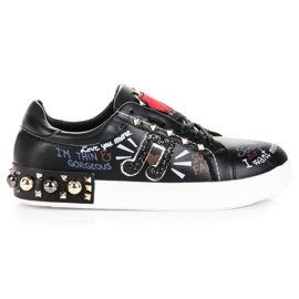 Seastar Baskets mode noires le noir