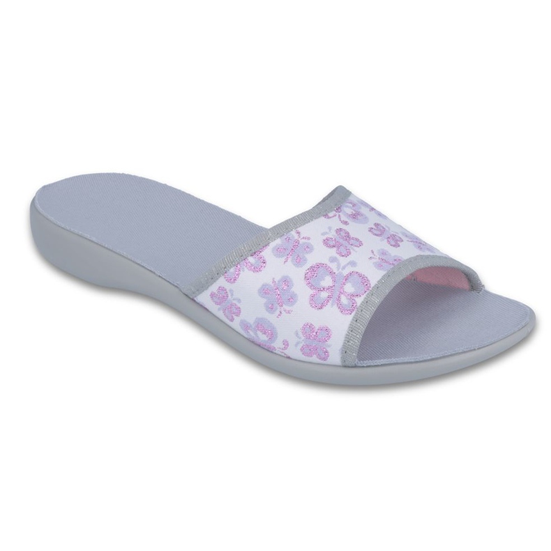 Befado chaussures pour femmes pu 300D041 gris rose