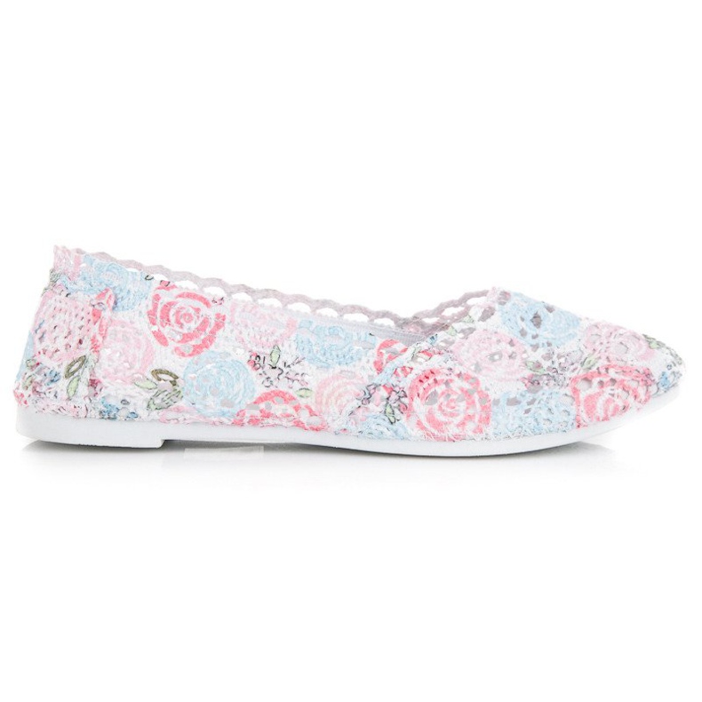 Seastar Ballerines bohèmes en dentelle multicolore
