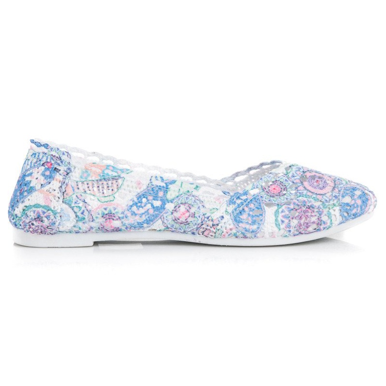 Seastar Ballerines bohèmes en dentelle multicolore