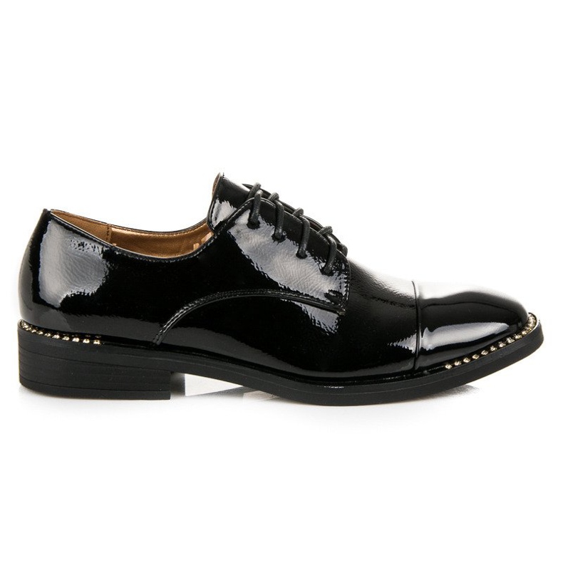 Primavera Chaussures laquées femme le noir