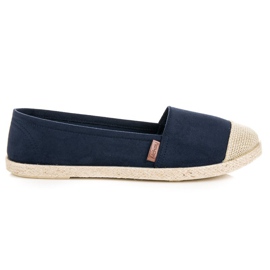 McKey Espadrilles en daim bleu marine