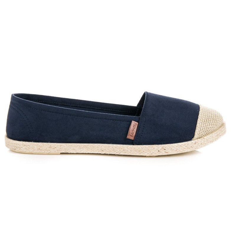 McKey Espadrilles en daim bleu marine