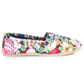 McKey Espadrilles légères à fleurs multicolore