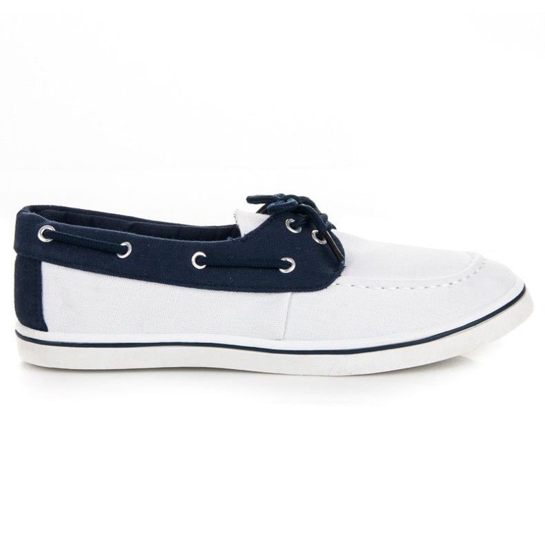 McKey Baskets, mocassins de voile blanche McKey Baskets, mocassins de voile blanche