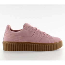 Creepers en daim 8149 Rose