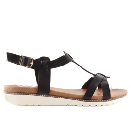 Sandales noires pour femmes C1822 noir
