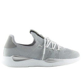 Chaussures de sport grises BK367 Gris