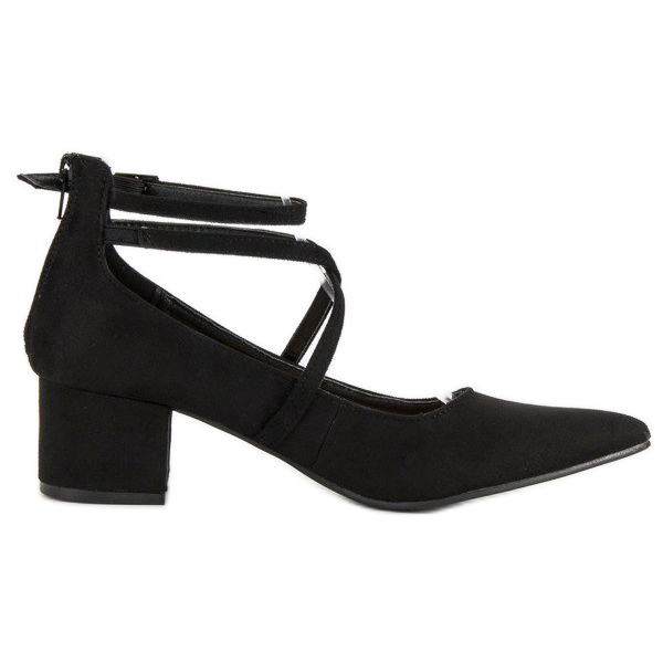 Escarpins en daim VICES le noir