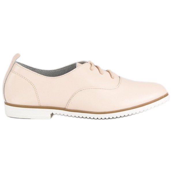 MAZARO Chaussures en Cuir Beige