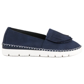 Vices Chaussures à enfiler bohèmes bleu