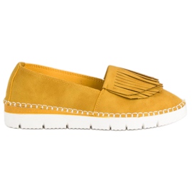 Vices Chaussures à enfiler bohèmes jaune