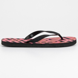 Ax Boxing Pantoufles légères pour hommes rouge noir