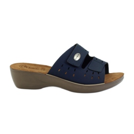 Cale velcro Inblu PL029 bleu marin