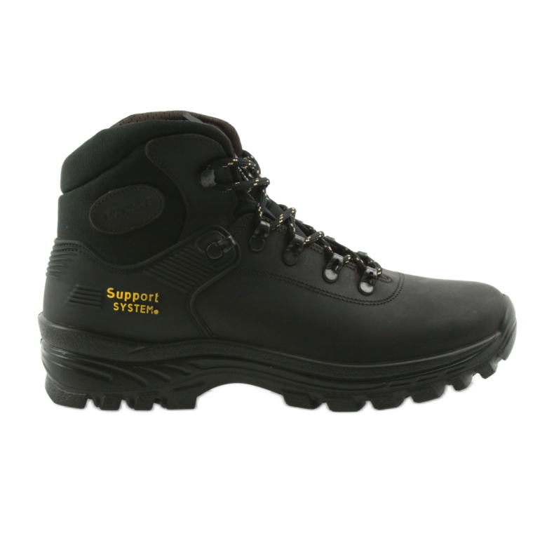 Chaussures de trekking Grisport le noir