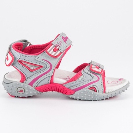 American Club Sandales américaines pour filles gris