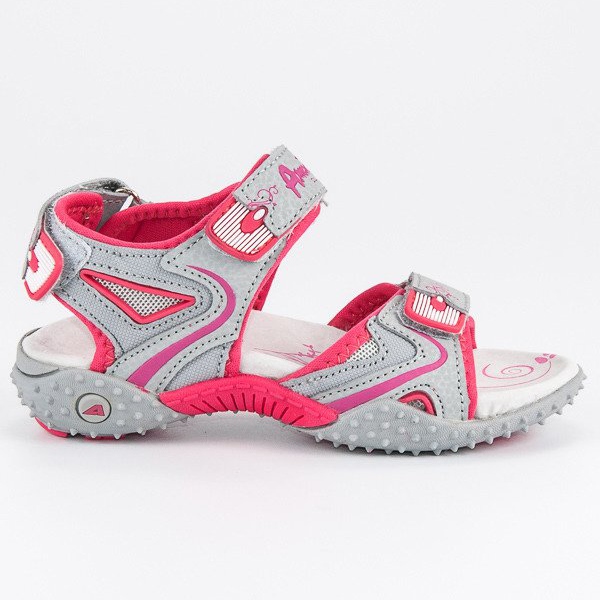 American Club Sandales américaines pour filles gris