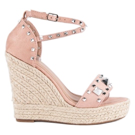 Bestelle Sandales espadrilles Rock rose