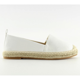 Espadrilles femme blanches FF088 blanc