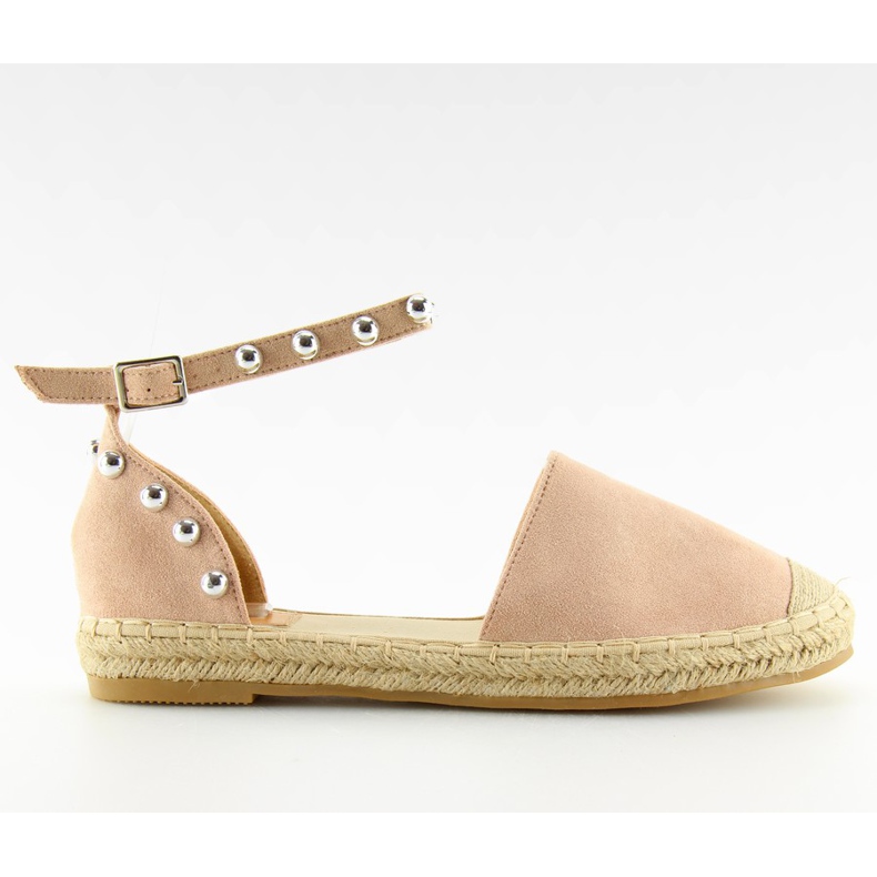Espadrilles à clous roses A636-ESP-1 rose