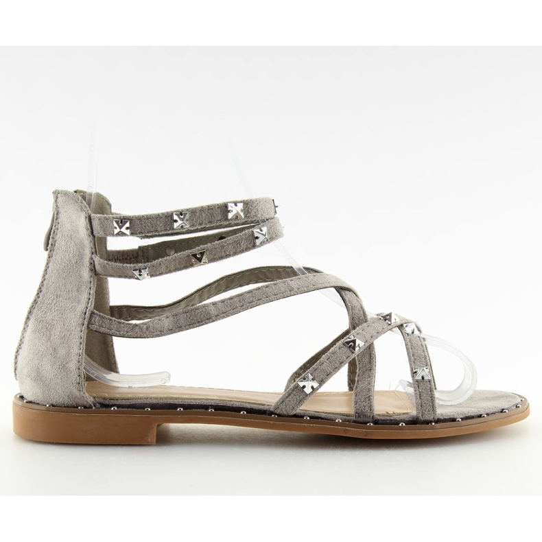 Sandales grises pour femme 358 Grey