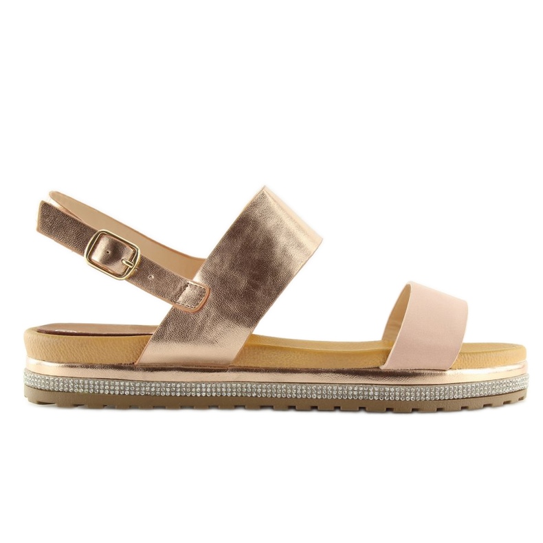 Sandales roses pour femmes SL88P Rose