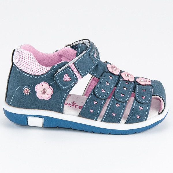 American Club Sandales américaines bleu