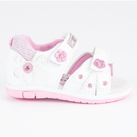 American Club Sandales américaines pour filles blanc