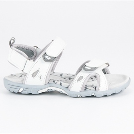 Hasby Sandales Velcro confortables blanche