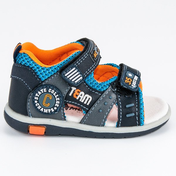 American Club Sandales bleu foncé pour garçon