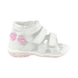 Ren But Sandales de chaussures Ren avec un arc 1489 Ren en argent blanc mais