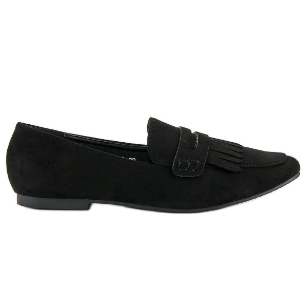 Mocassins noirs le noir