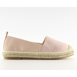 Espadrilles roses pour femmes FF088 Rose Espadrilles roses pour femmes FF088 Rose
