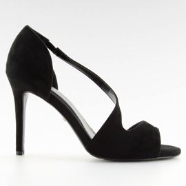 Escarpins noirs asymétriques C90 noir le noir
