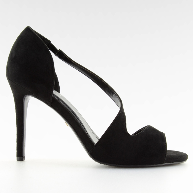 Escarpins noirs asymétriques C90 noir le noir