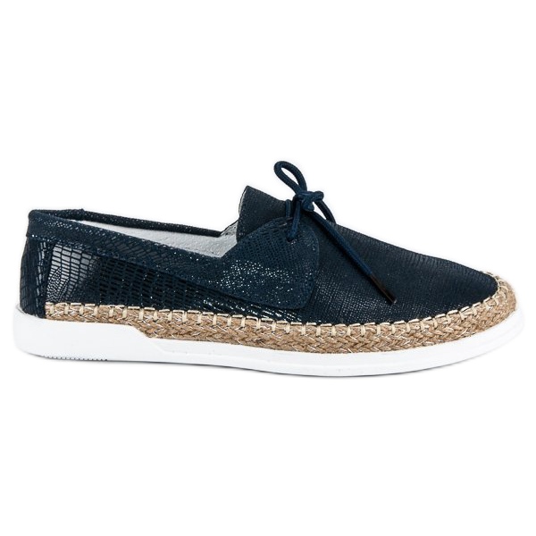 Filippo Espadrilles bleu marine nouées Filippo Espadrilles bleu marine nouées