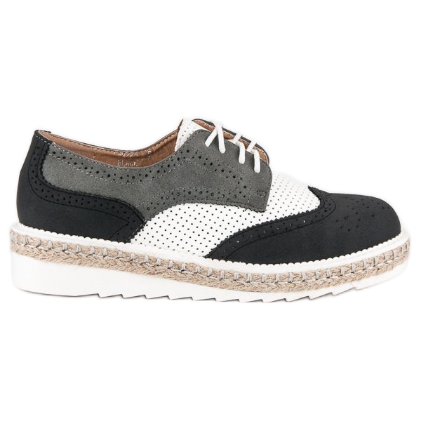 Ideal Shoes Chaussures, espadrilles gris Ideal Shoes Chaussures, espadrilles gris