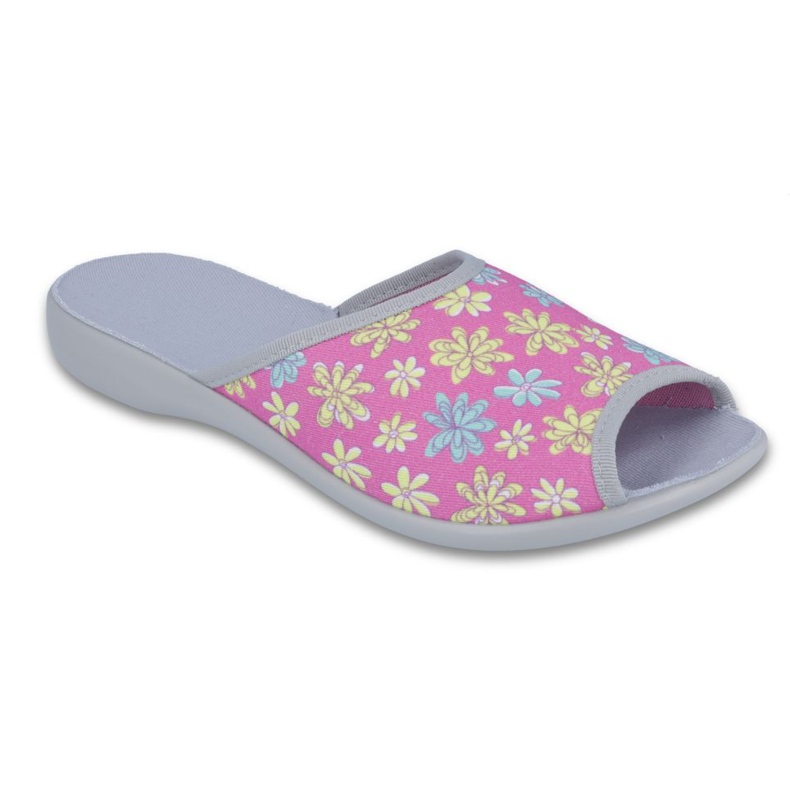 Befado chaussures pour femmes pu c 254D091 bleu jaune rose