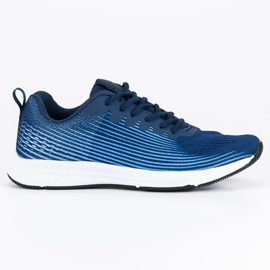 Ax Boxing Chaussures en textile pour hommes bleu